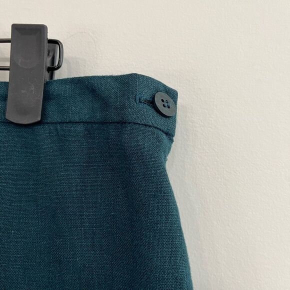 Eileen Fisher 100% Linen Skirt & Blazer Top Set Large - Picture 12 of 16